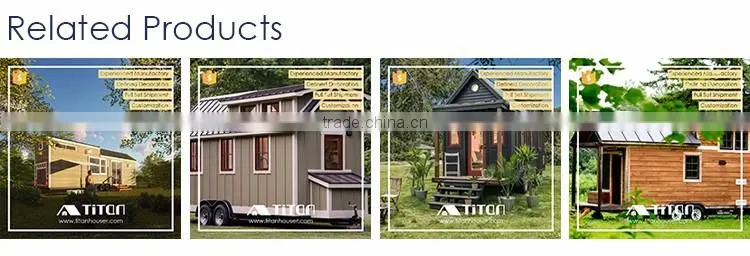 Prefabricated Movable Trailer Tiny House