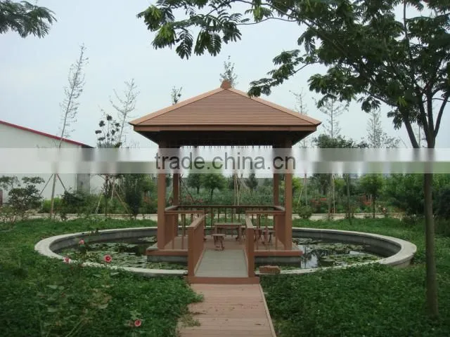 2015Pergola,Pavilion/WPC beams,WPC post for Pergola ,Pavilion./wpc decking Manufacturer