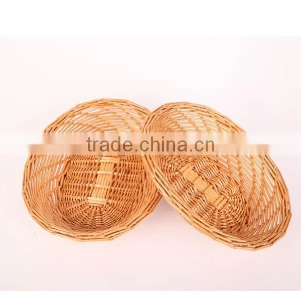 flat wicker basket wholesale