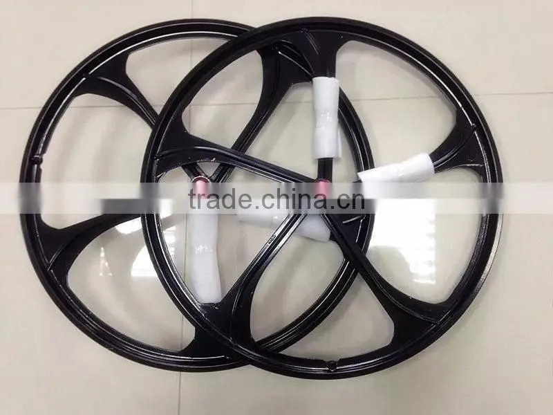 26 inch lightest strongest magnesium alloy bike wheel /fixed gear type hub bike wheel/light weight bicycle wheel