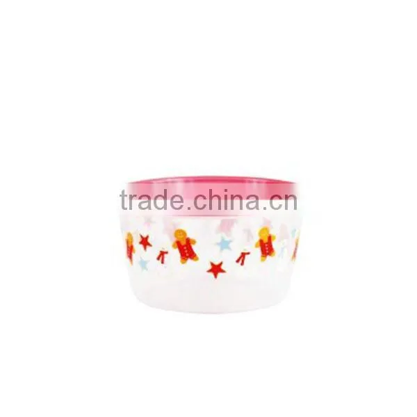 Round pp food storage box