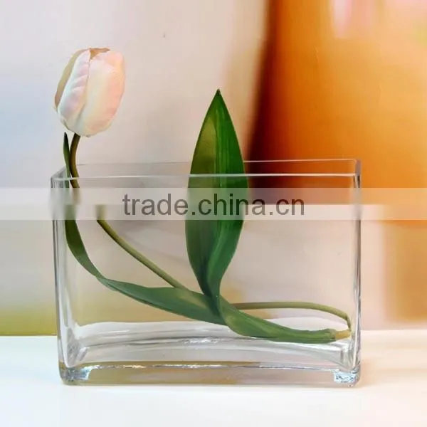 4"cand colorful sqnare vase set