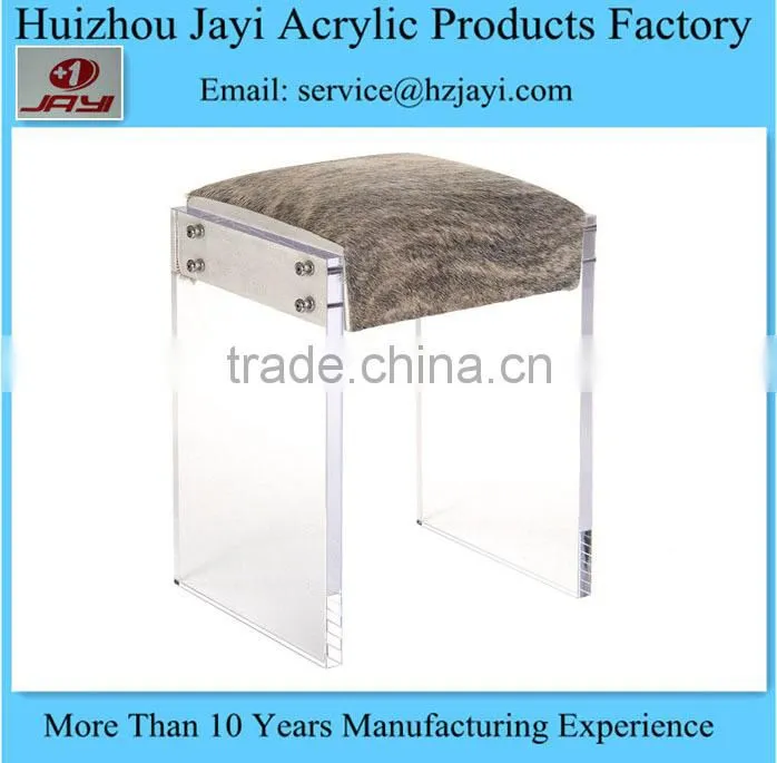 Factory wholesale acrylic vanity stool