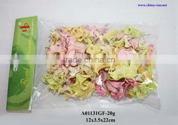 floral decor made of natural cones