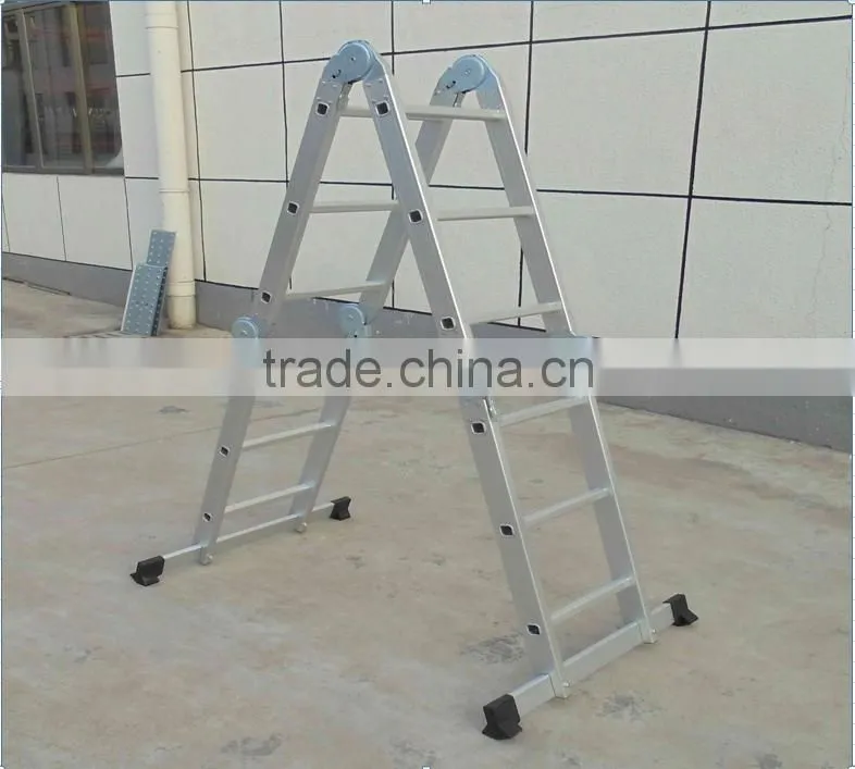 Ladder with tool box