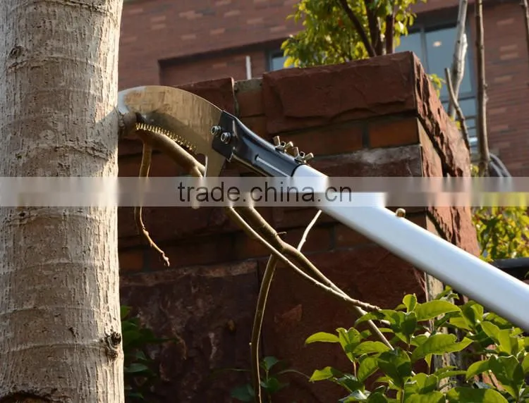 5m aluminum handle telescopic tree pruner with saw