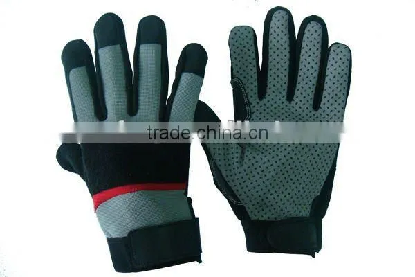 Safety Auto Leather Mechanic Work Glove