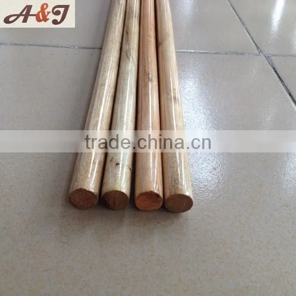 Spray paint wooden rod for garden tools