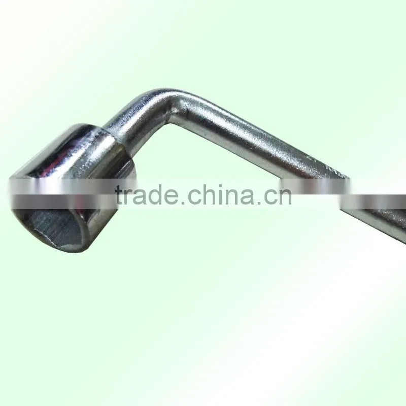D5075 high quality carbon steel L handle socket wrench/spanner