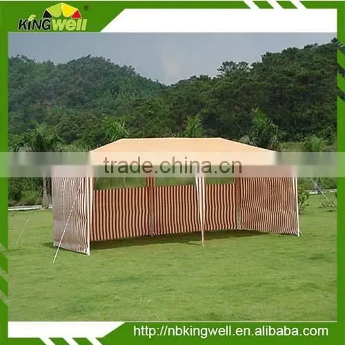 slant-leg 3X6M pop up gazebo with panel
