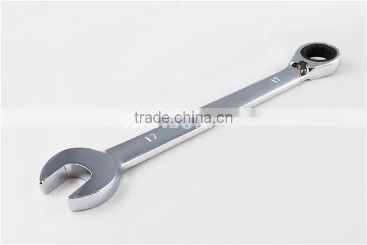 Ratchet Wrench/8-19mm mirror surface combination ratchet wrench