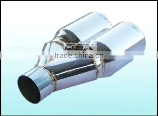 performance muffler,Welding dual pipe
