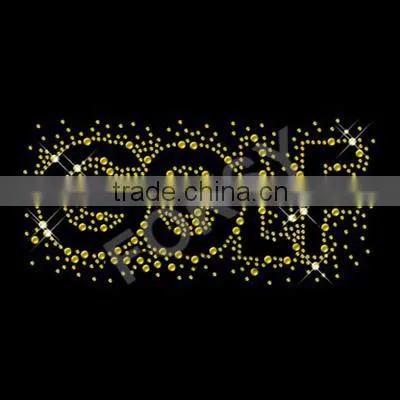 Just married hotfix rhinestone letters wholesale