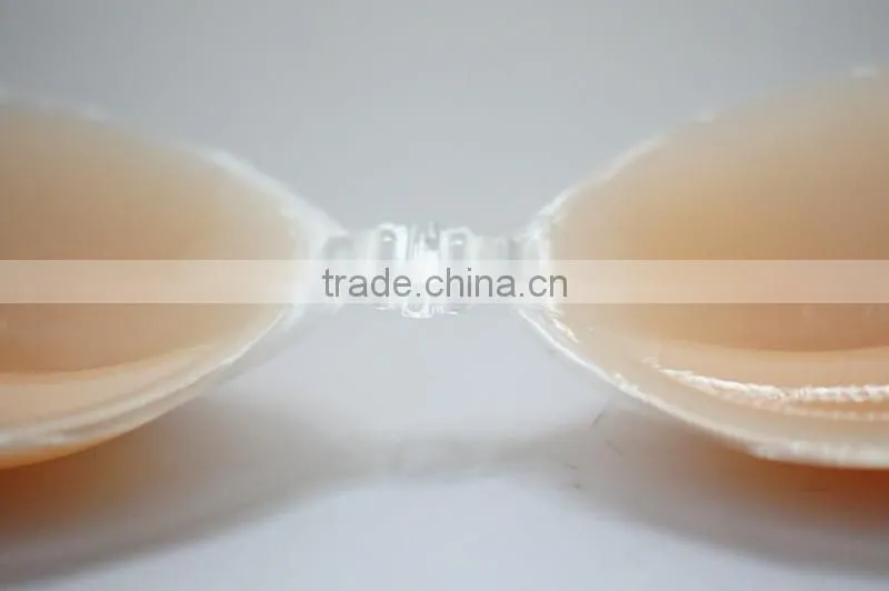 new style hot comfortable push up invisible silicone bra