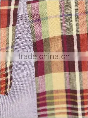 new style man's oxford with double-brushed cotton split joint shirt