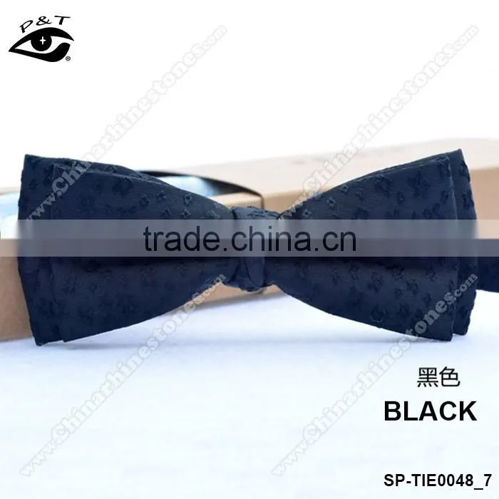 9 Colors New Bow Tie 10x4CM Jacquard Silk Bow Tie for Men