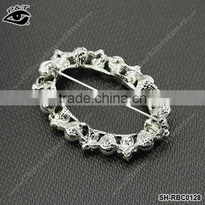 Fashion Brooches pearl rhinestones bulk rhinestone brooches