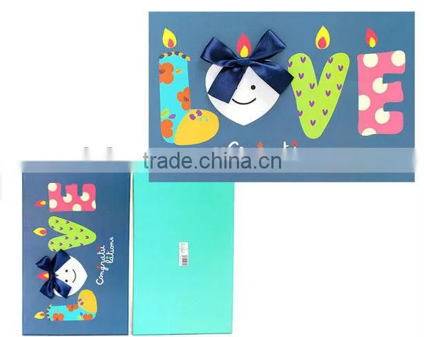 2015 New Design Paper Gift Box for Kids,Wholesale Custom Paper Gift Box