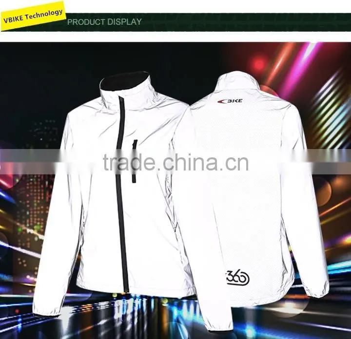 Women's Reflective windproof NIGHT VISION 360 Cycling Jacket