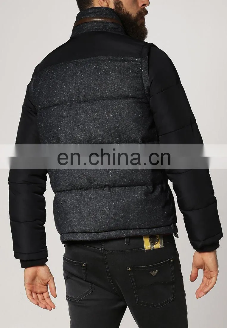 TR herringbone artificial down jacket