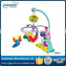 Soft and stuffed plush baby musical rotating toys