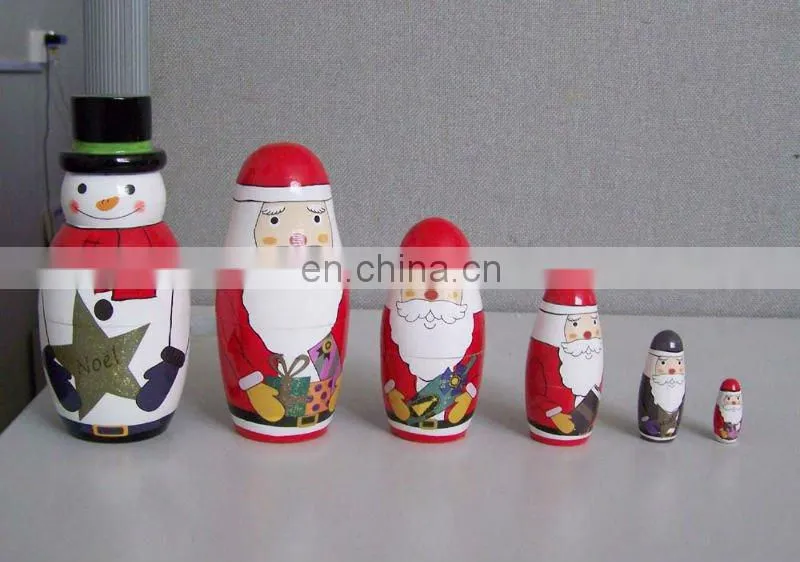 my family--popular santa nesting dolls