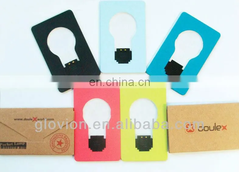 Plastic new classic credit card led lamp wholesale Card style LED Lamp LED card lamp gift credit card flashlight