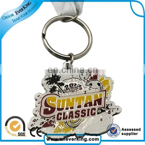 Travel Souvenir Metal keychains With Custom Logo Key chain