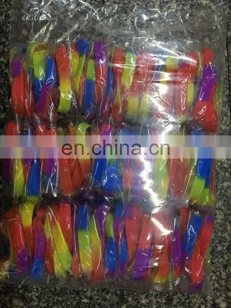 Cheap silicone bracelets with picture printed