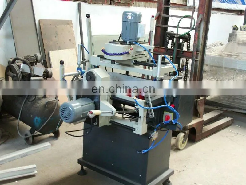 Aluminum windows fabricate machine/cnc aluminum double head cutting machine/aluminum windows making machine