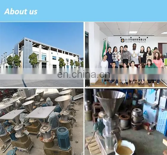 small peanut butter making machine colloid mill paste processing equipment price