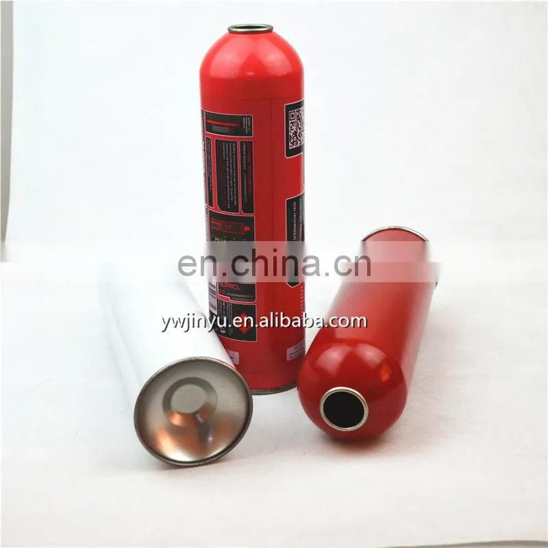 1L 2 piece tinplate can aerosol tinplate can instead aluminum butane gas tank