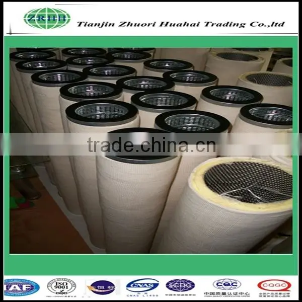 0.3 micron natural gas filter cartridge polyester fiber coalescence filter