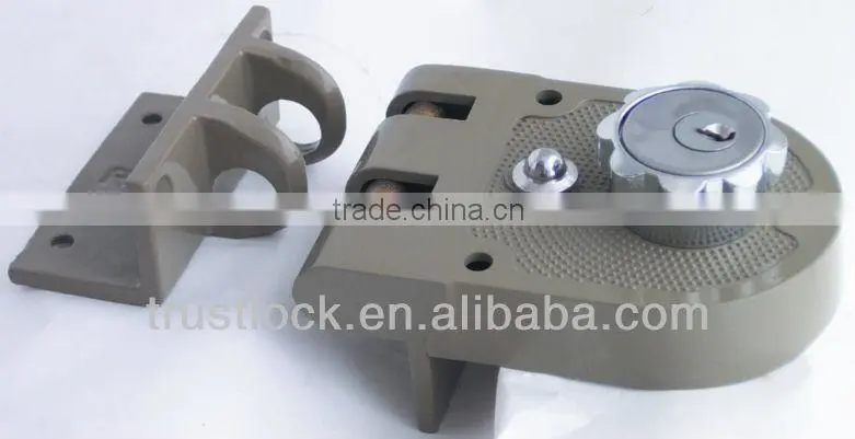 J2662 GL:Heavy Duty Zinc Alloy Jimmy Proof Brass cylinder