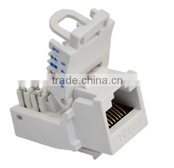 shielded UTP Cat5e RJ 45 keystone connect Jack