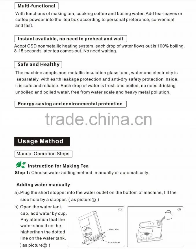 Automatic Tea-heater/Teaheater with APP