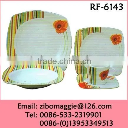 Disposable Custom Made Porcelain Promotion Mariene Dinnerware for Tableware