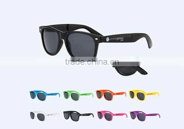 2016 new style cheap promotional sunglasses,foldable china sunglass manufacturers