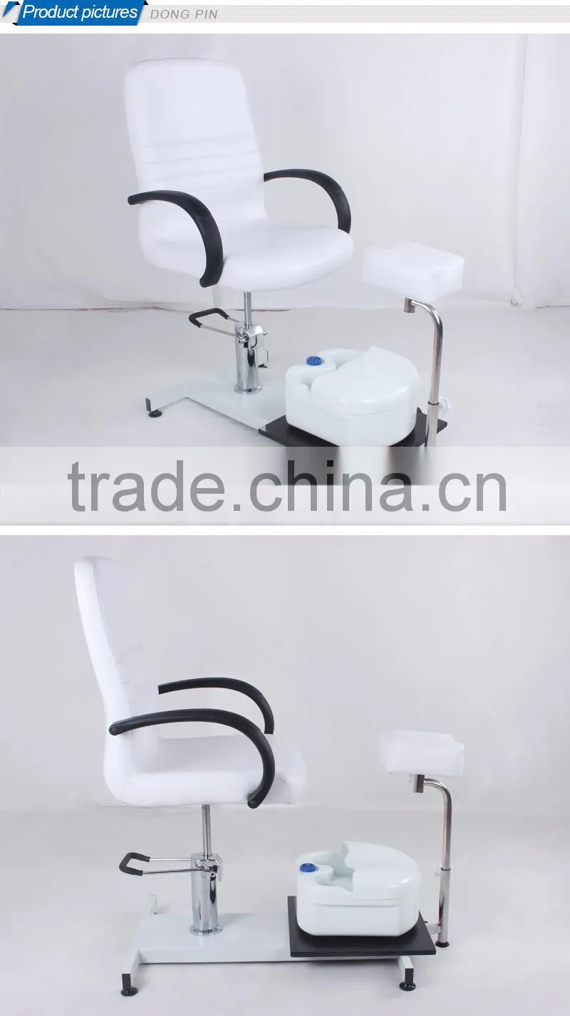 beauty salon furniture hydraulic tattoo chair with foot basin