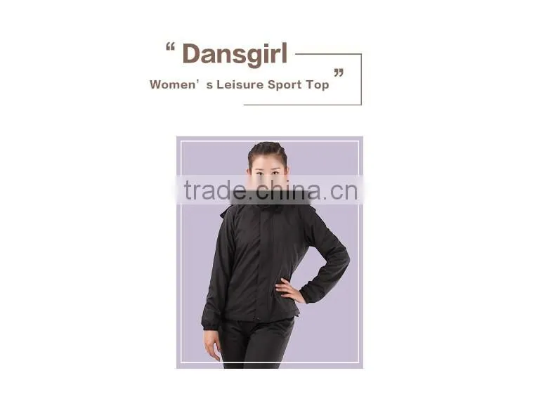 Woman Waterproof Yoga Dance Jacket