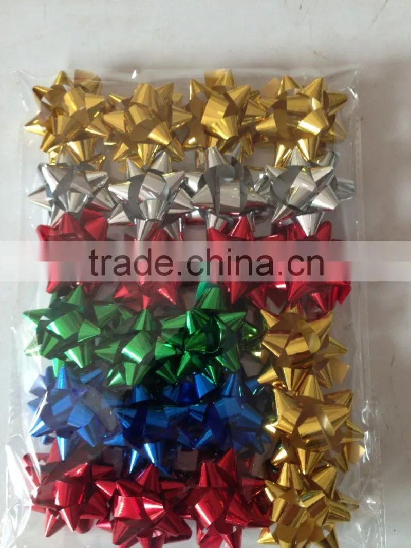 Wholesale metallic ribbon for graduation party, pp ribbon,polyester satin ribbon bow