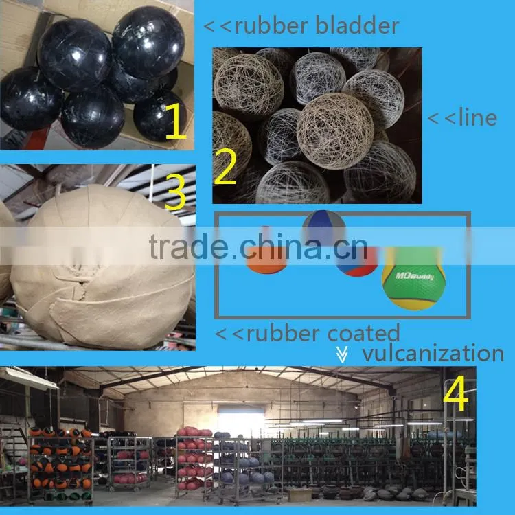 Gym use pvc coated wall ball