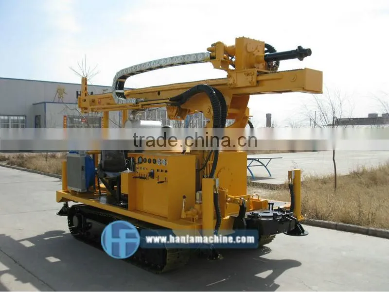 HF-400L multifunctional drilling rig, DTH drilling machinery