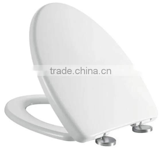HL-822 MEIYE UF 460*390*60mm Round Soft-closing Toilet Seat Cover Ramp Down Toilet Lid 460*390*60mm