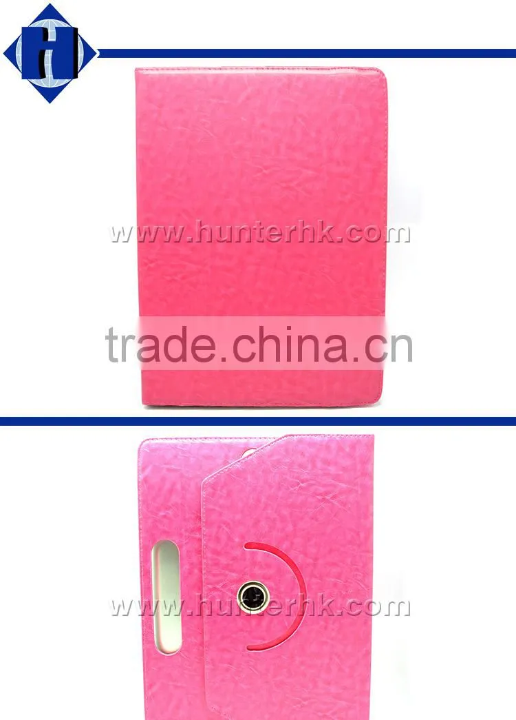 Pink Crystal Leather Tablet Case For Kindle Fire