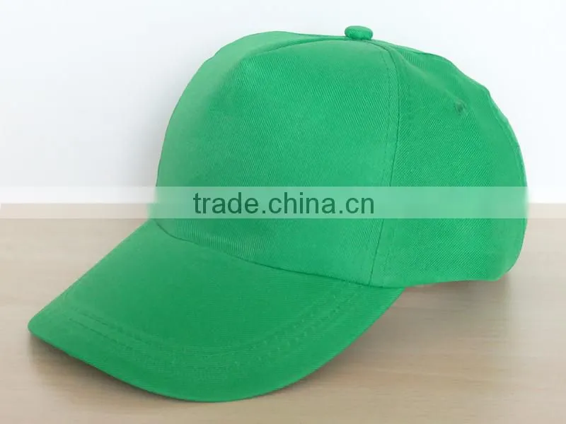 promotion yellow 5 panel wholesale cap polyester hat