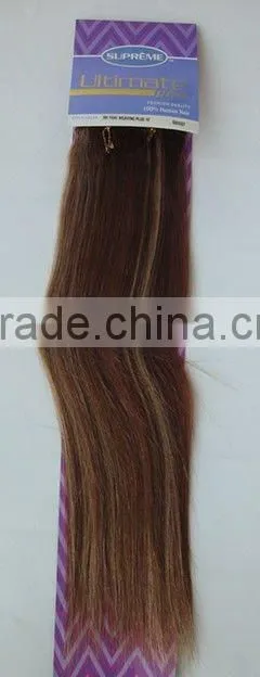 Hot Sale 100% Human Hair Yaki Weaving16''