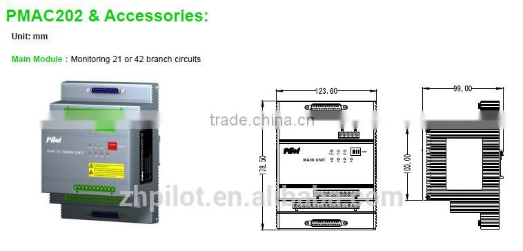 PILOT PMAC202 data center energy meter