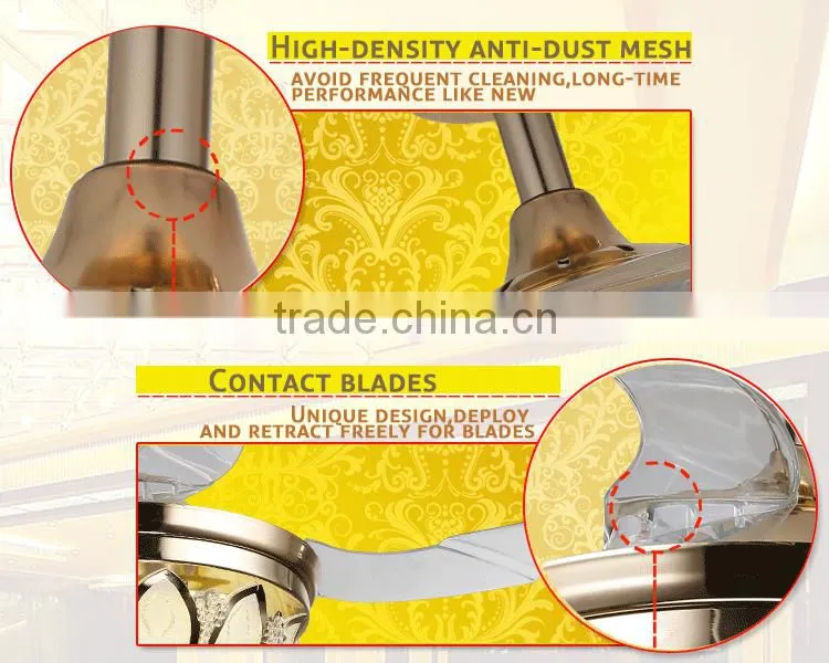 Household Ventilation Bladeless Ceiling Fan