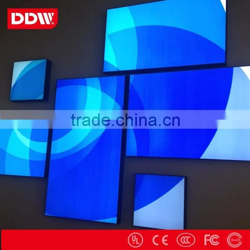 the most fashion irregular model LCD video wall